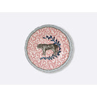 Bernardaud Set of 4 assorted salad plates 8.5", Limoges porcelain, Collection Braquenié collection, detail view