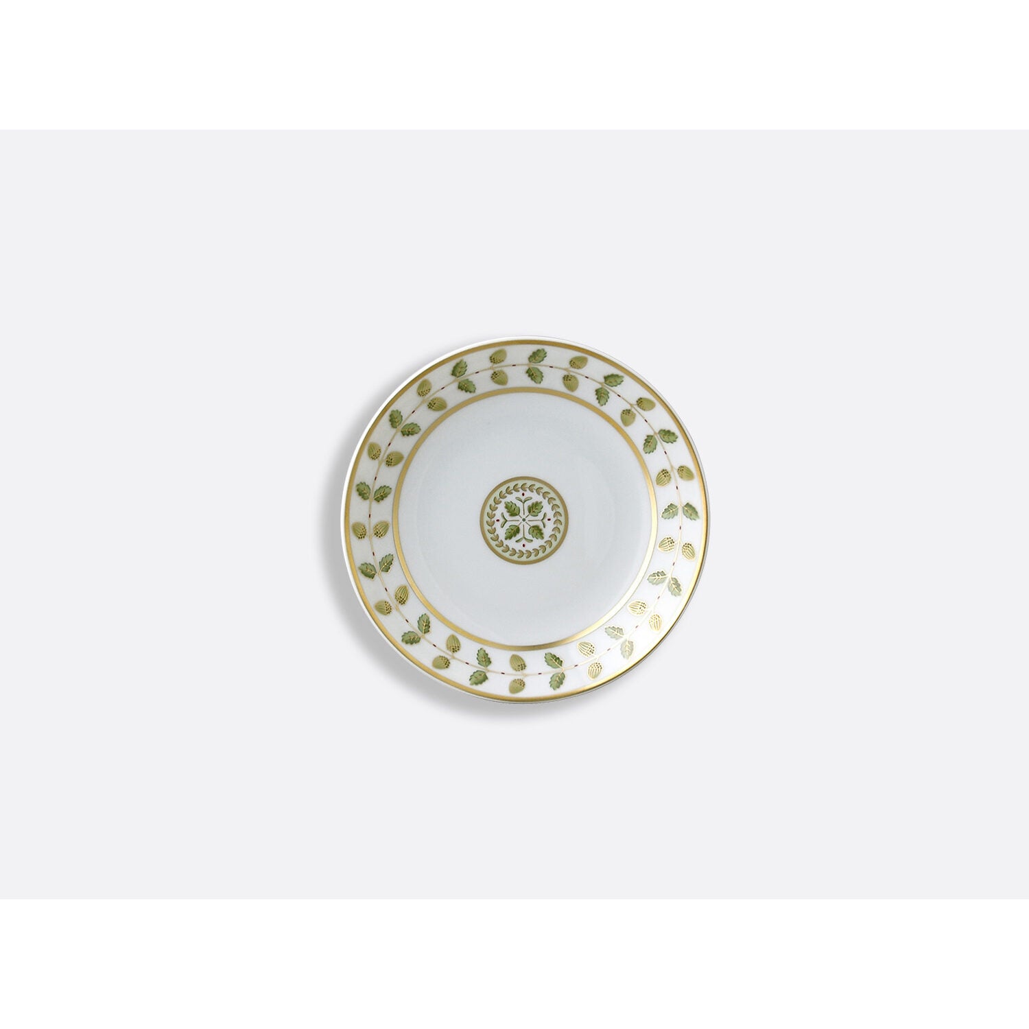 Bernardaud Fruit saucer 5.1", Limoges porcelain, Constance collection, on a white background