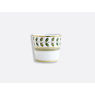 Bernardaud Gift set of 1 teapot, 2 mugs, 1 sugar bowl, 1 creamer, Limoges porcelain, Constance collection, detail view