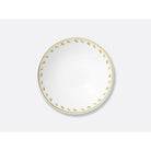 Bernardaud Cereal bowl 10 oz, Limoges porcelain, Constance Jaune collection, detail view