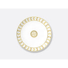 Bernardaud Coupe soup 7.5", Limoges porcelain, Constance Jaune collection, on a white background