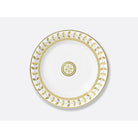 Bernardaud Open vegetable bowl 27 oz, Limoges porcelain, Constance Jaune collection, detail view