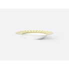 Bernardaud Rim soup 9", Limoges porcelain, Constance Jaune collection, detail view