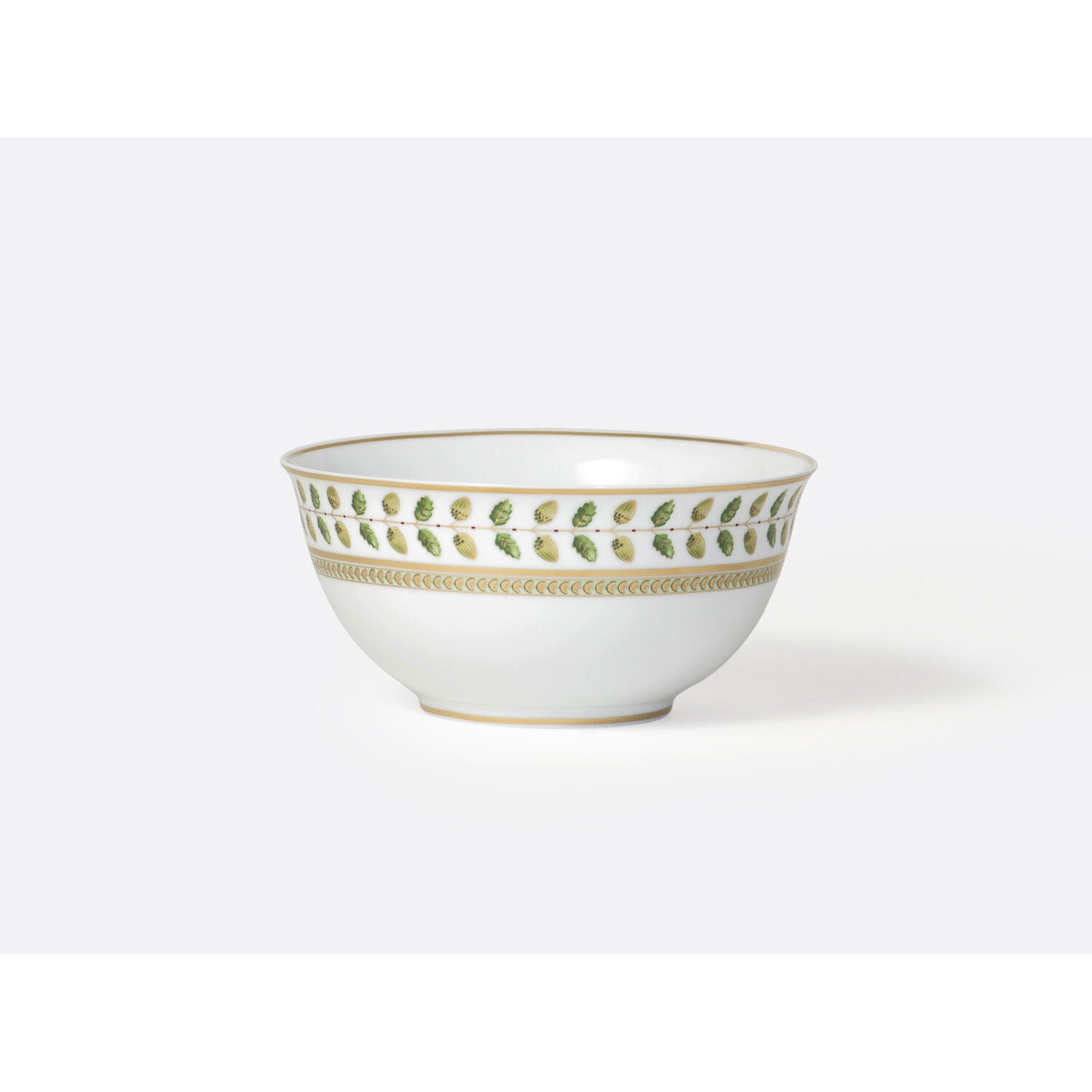 Bernardaud Noodle bowl 17 oz, Limoges porcelain, Constance collection, on a white background