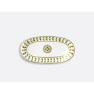 Bernardaud Relish dish 9" x 5", Limoges porcelain, Constance collection, on a white background