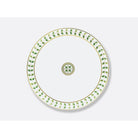 Bernardaud Round tart platter 13", Limoges porcelain, Constance collection, on a white background