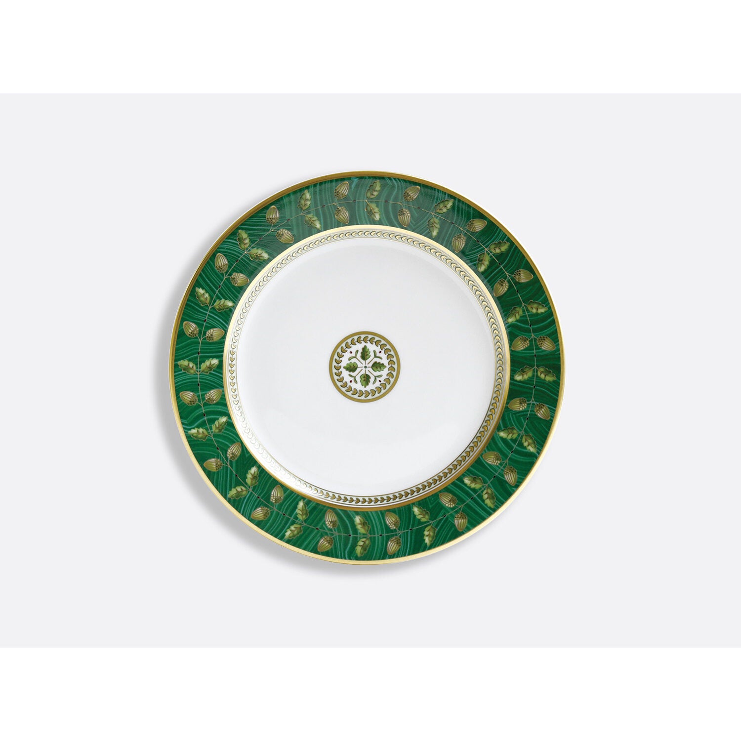 Bernardaud Salad plate 8.5", Limoges porcelain, Constance collection, on a white background