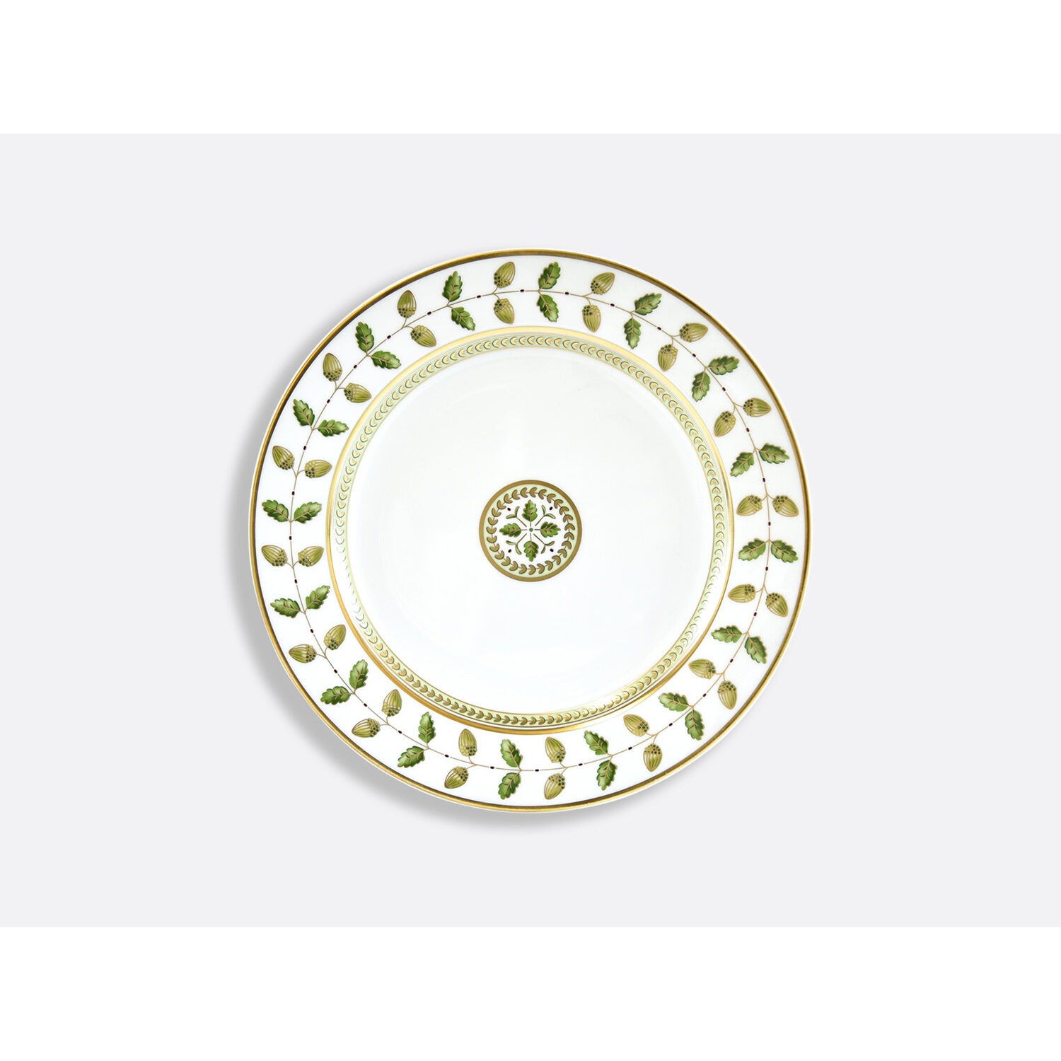 Bernardaud Salad plate 8.5", Limoges porcelain, Constance collection, on a white background