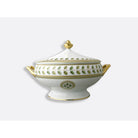 Bernardaud Soup tureen 2qt, Limoges porcelain, Constance collection, on a white background