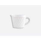 Bernardaud Creamer 8.5 oz Twist, Limoges porcelain, on a white background
