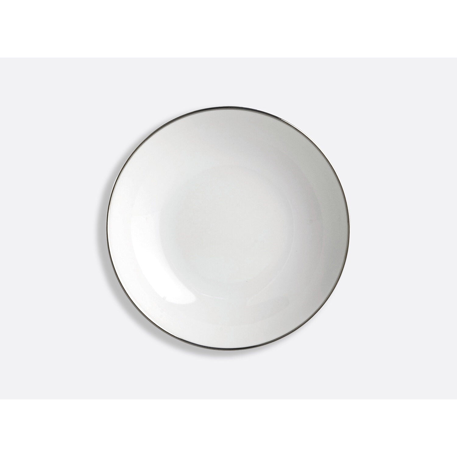 Bernardaud Coupe soup 7.5", Limoges porcelain, Cristal collection, on a white background