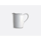 Bernardaud Creamer 12 cups, Limoges porcelain, Cristal collection, on a white background