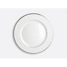 Bernardaud Dinner plate 10.5", Limoges porcelain, Cristal collection, on a white background