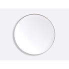 Bernardaud Dinner plate 10.6", Limoges porcelain, Cristal collection, on a white background