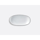 Bernardaud Relish dish 9" x 5", Limoges porcelain, Cristal collection, on a white background