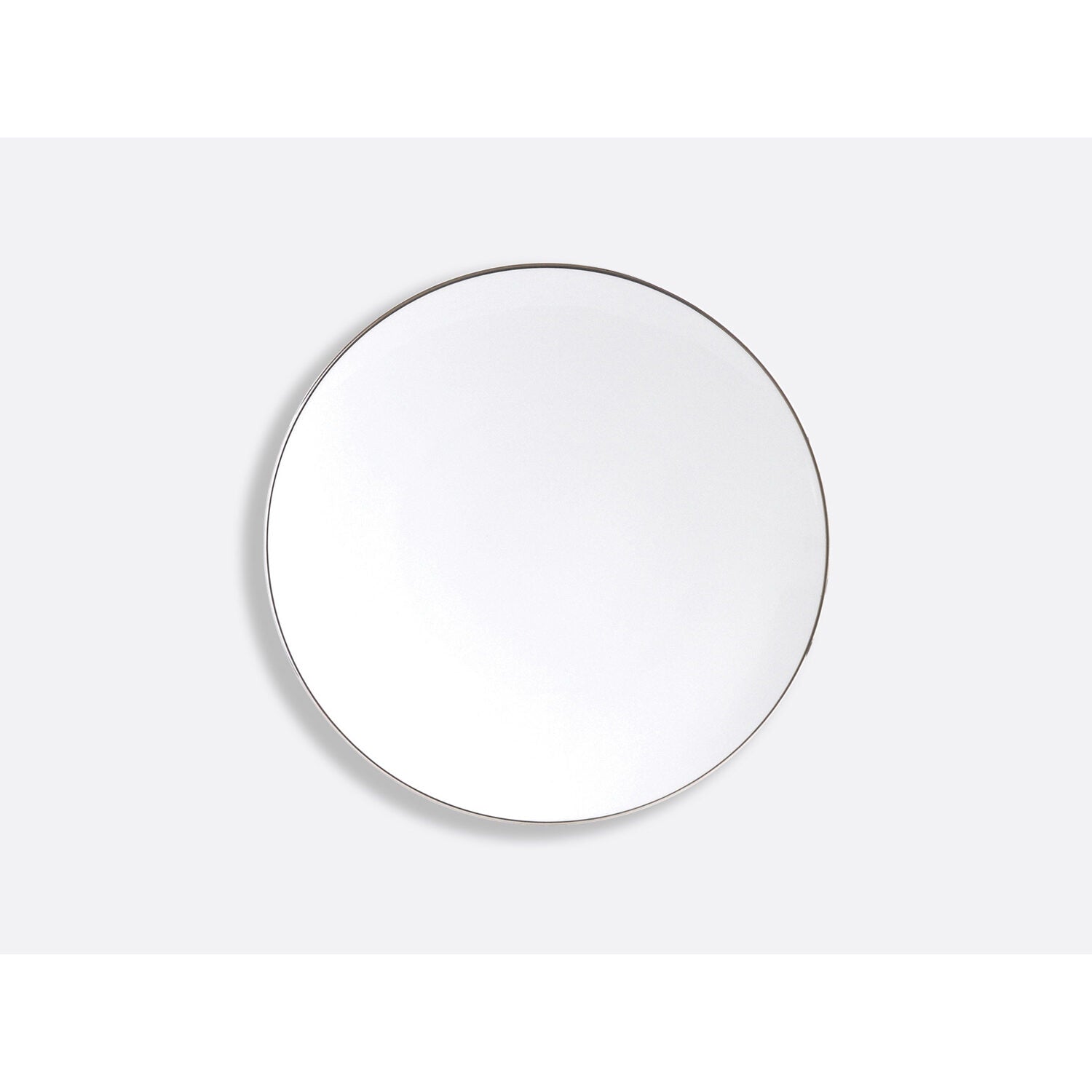 Bernardaud Salad plate 8.5", Limoges porcelain, Cristal collection, on a white background