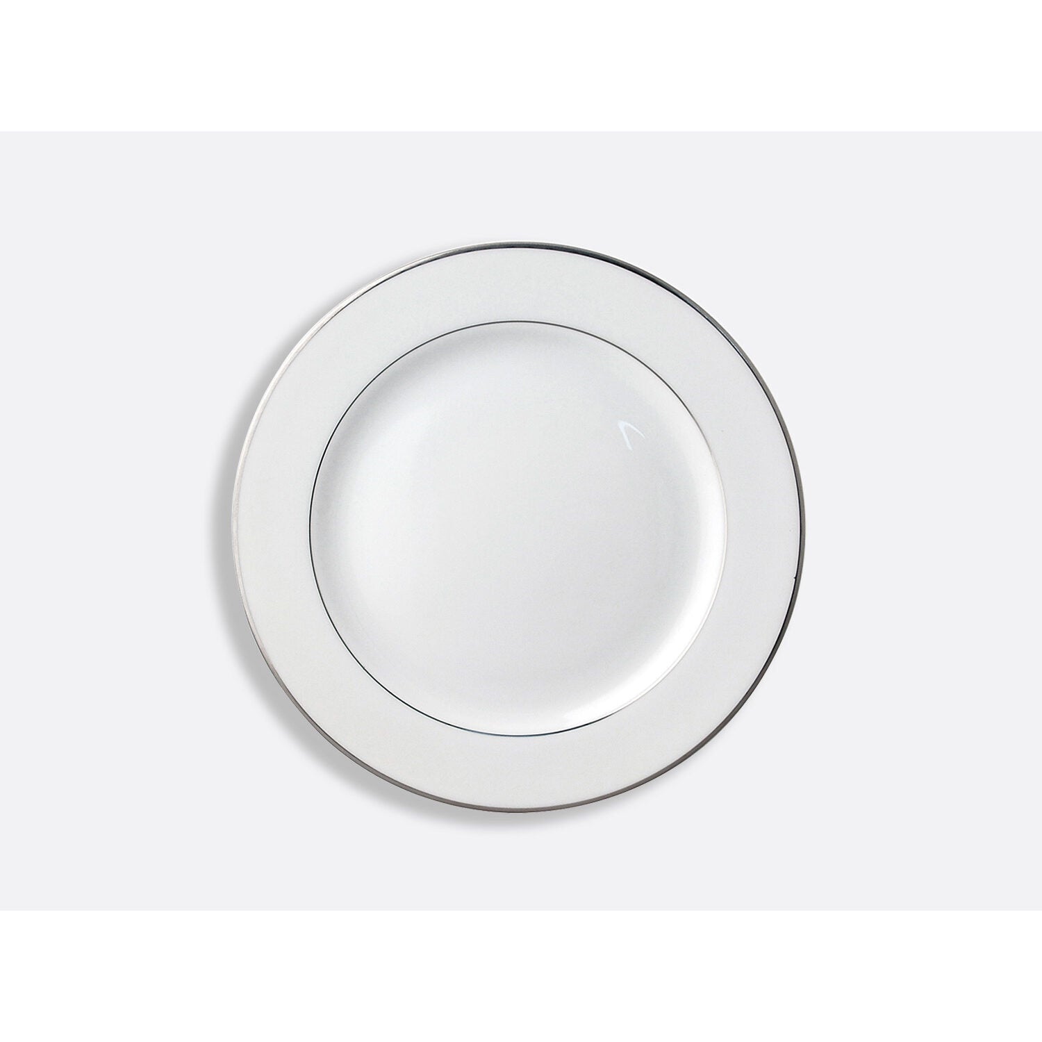 Bernardaud Salad plate 8.5", Limoges porcelain, Cristal collection, on a white background