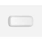 Bernardaud Cake platter rectangular 15", Limoges porcelain, Dune collection, on a white background