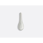 Bernardaud Chinese spoon 6", Limoges porcelain, Dune collection, on a white background