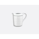 Bernardaud Creamer 12 cups, Limoges porcelain, Dune collection, on a white background