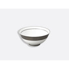 Bernardaud Rice bowl 5", Limoges porcelain, Dune collection, on a white background