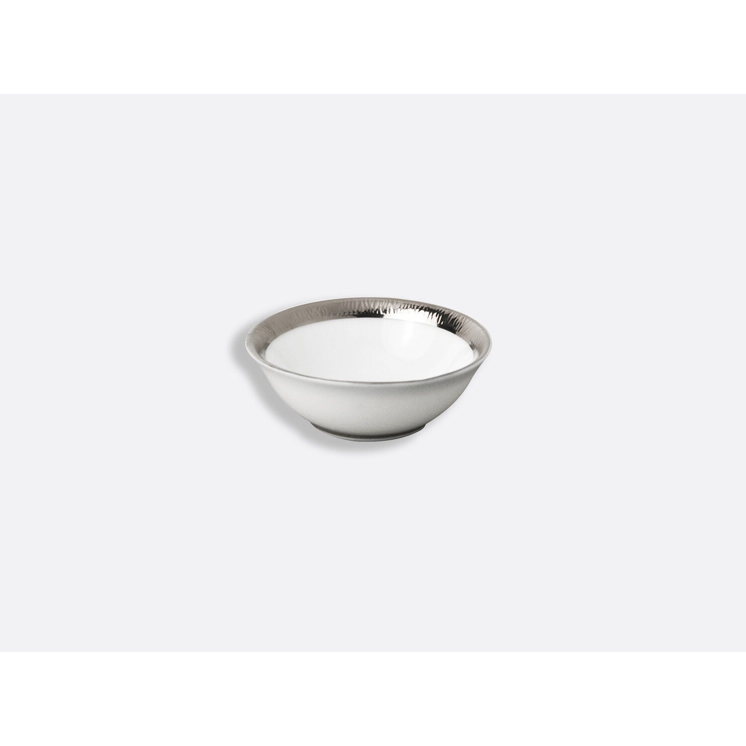 Bernardaud Small sauce dish 2.8", Limoges porcelain, Dune collection, on a white background