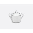 Bernardaud Sugar bowl 6 cups 6.8 oz, Limoges porcelain, Dune collection, on a white background