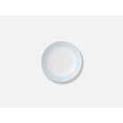 Bernardaud Gourmet dish, Limoges porcelain, Ecume Bleu collection, detail view