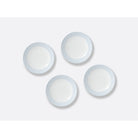Bernardaud Gourmet dish, Limoges porcelain, Ecume Bleu collection, detail view