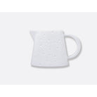 Bernardaud Creamer 8 oz, Limoges porcelain, Ecume collection, on a white background