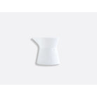 Bernardaud Gooseneck sauce boat 8.5 oz, Limoges porcelain, Ecume collection, on a white background