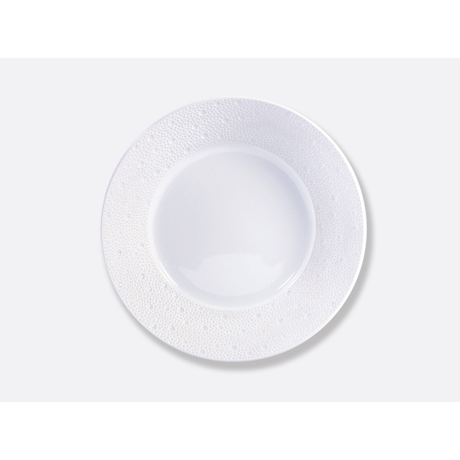 Bernardaud Large coupe 27 oz, Limoges porcelain, Ecume collection, on a white background