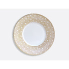Bernardaud Plate 8.3", Limoges porcelain, Ecume Mordoré collection, on a white background
