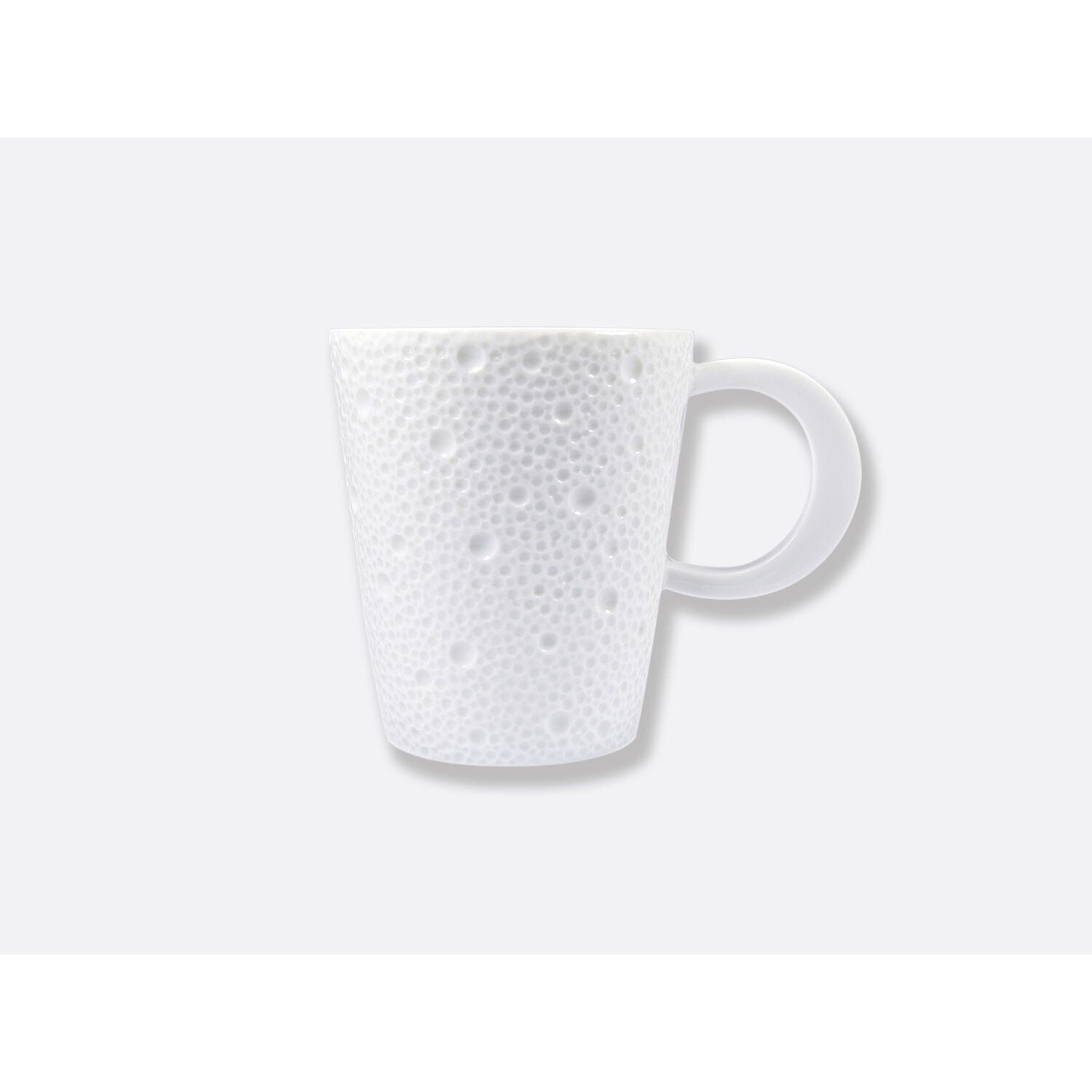 Bernardaud Mug 8.5 oz, Limoges porcelain, Ecume collection, on a white background
