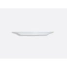 Bernardaud Oval platter 13.5", Limoges porcelain, Ecume collection, detail view