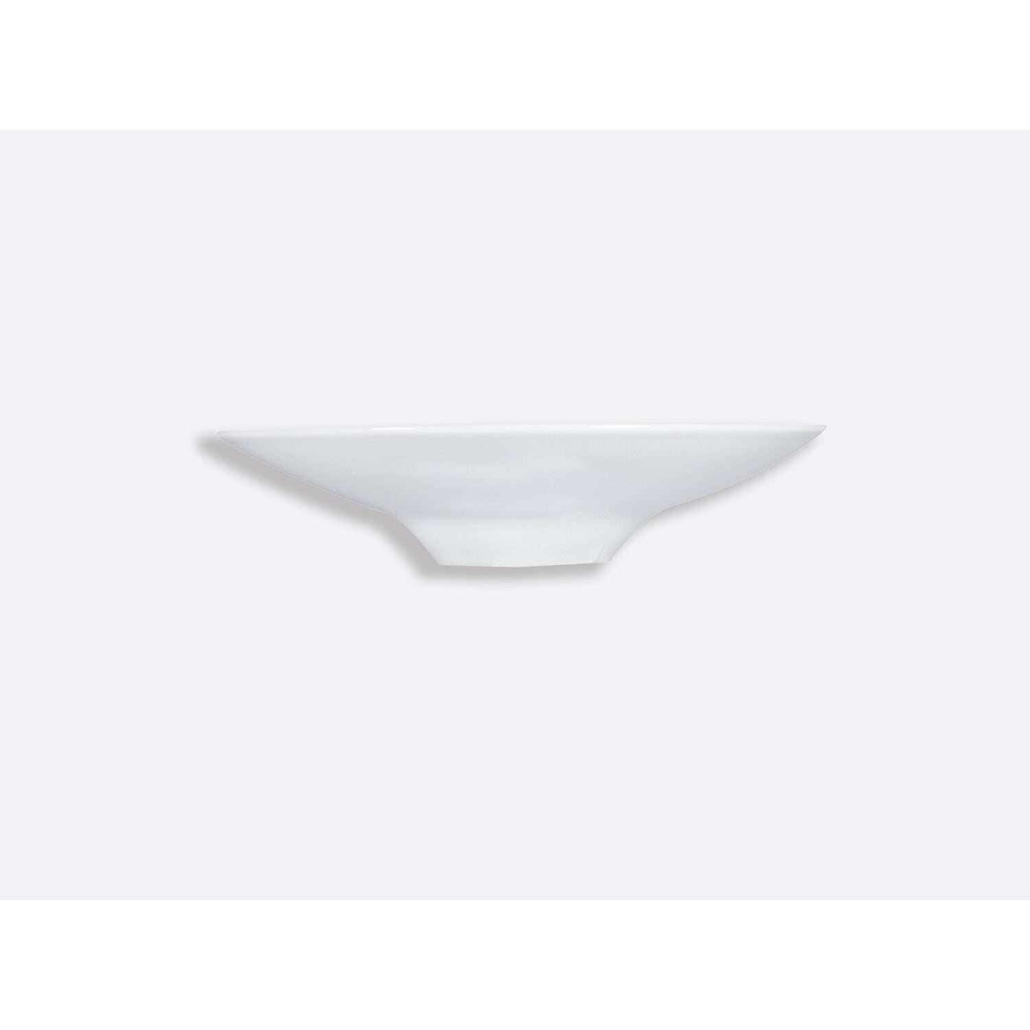 Bernardaud Pacific coupe 9.5", Limoges porcelain, Ecume collection, detail view