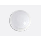 Bernardaud Cereal bowl, Limoges porcelain, Écume Perle collection, detail view