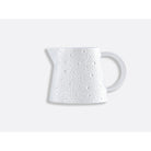 Bernardaud Creamer 8.5 oz, Limoges porcelain, Écume Perle collection, on a white background