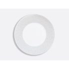 Bernardaud Dinner plate 10.5", Limoges porcelain, Écume Perle collection, on a white background