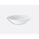 Bernardaud Open vegetable dish, Limoges porcelain, Écume Perle collection, detail view