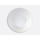 Bernardaud Open vegetable dish, Limoges porcelain, Écume Perle collection, on a white background