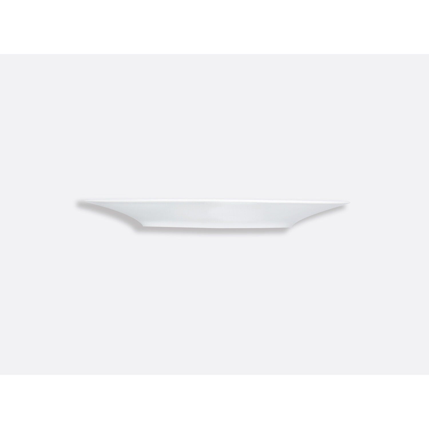 Bernardaud Plate 8.5", Limoges porcelain, Ecume collection, detail view