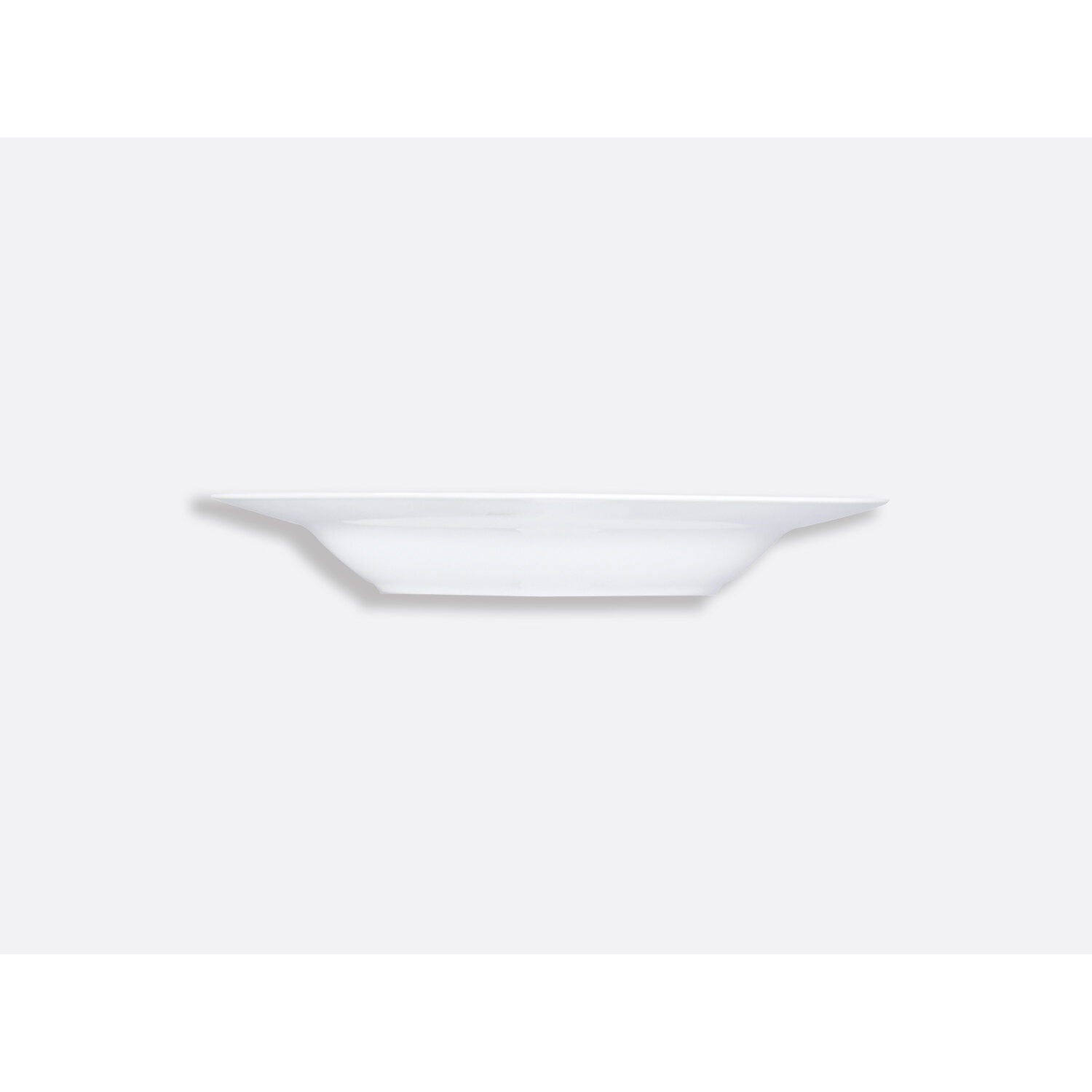 Bernardaud Rim soup 11.6", Limoges porcelain, Ecume collection, detail view