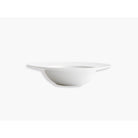 Bernardaud Rim soup 8.7", Limoges porcelain, Ecume collection, detail view