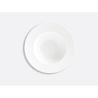 Bernardaud Rim soup 8.7", Limoges porcelain, Ecume collection, on a white background