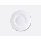 Bernardaud Rim soup 9", Limoges porcelain, Ecume collection, on a white background