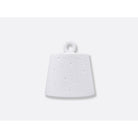 Bernardaud Sugar bowl 8.5 oz, Limoges porcelain, Ecume collection, on a white background
