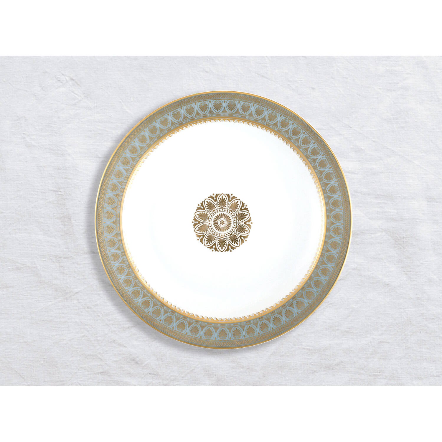 Bernardaud Open vegetable bowl 9.6" 27 oz, Limoges porcelain, Elysee collection, on a white background