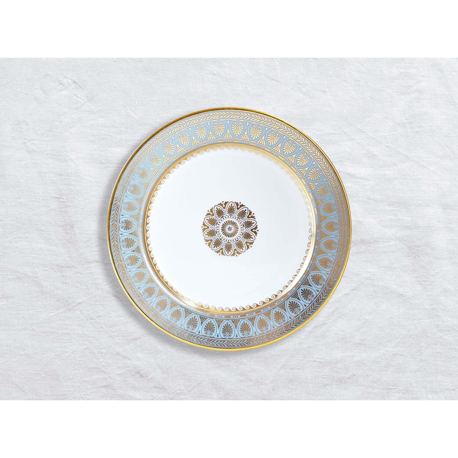Bernardaud Salad plate 8.5", Limoges porcelain, Elysee collection, on a white background