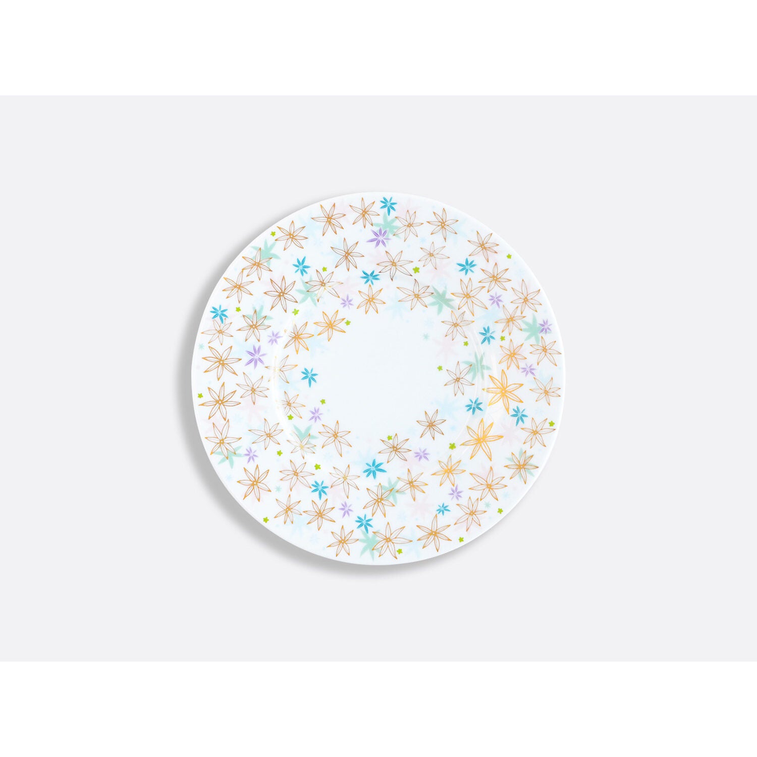 Bernardaud Bread and butter plate 6.5", Limoges porcelain, Féerie collection, on a white background